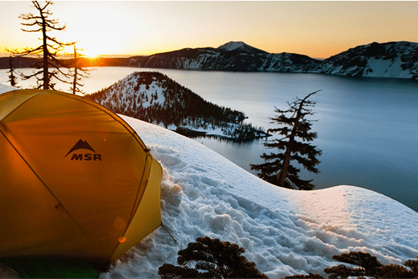 Crater Lake Winter Mountaineering