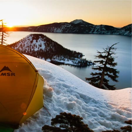 Crater Lake Winter Mountaineering