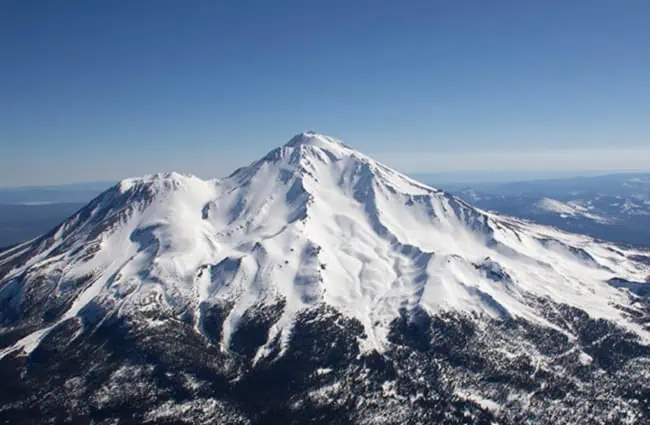 Mt Shasta Aerial